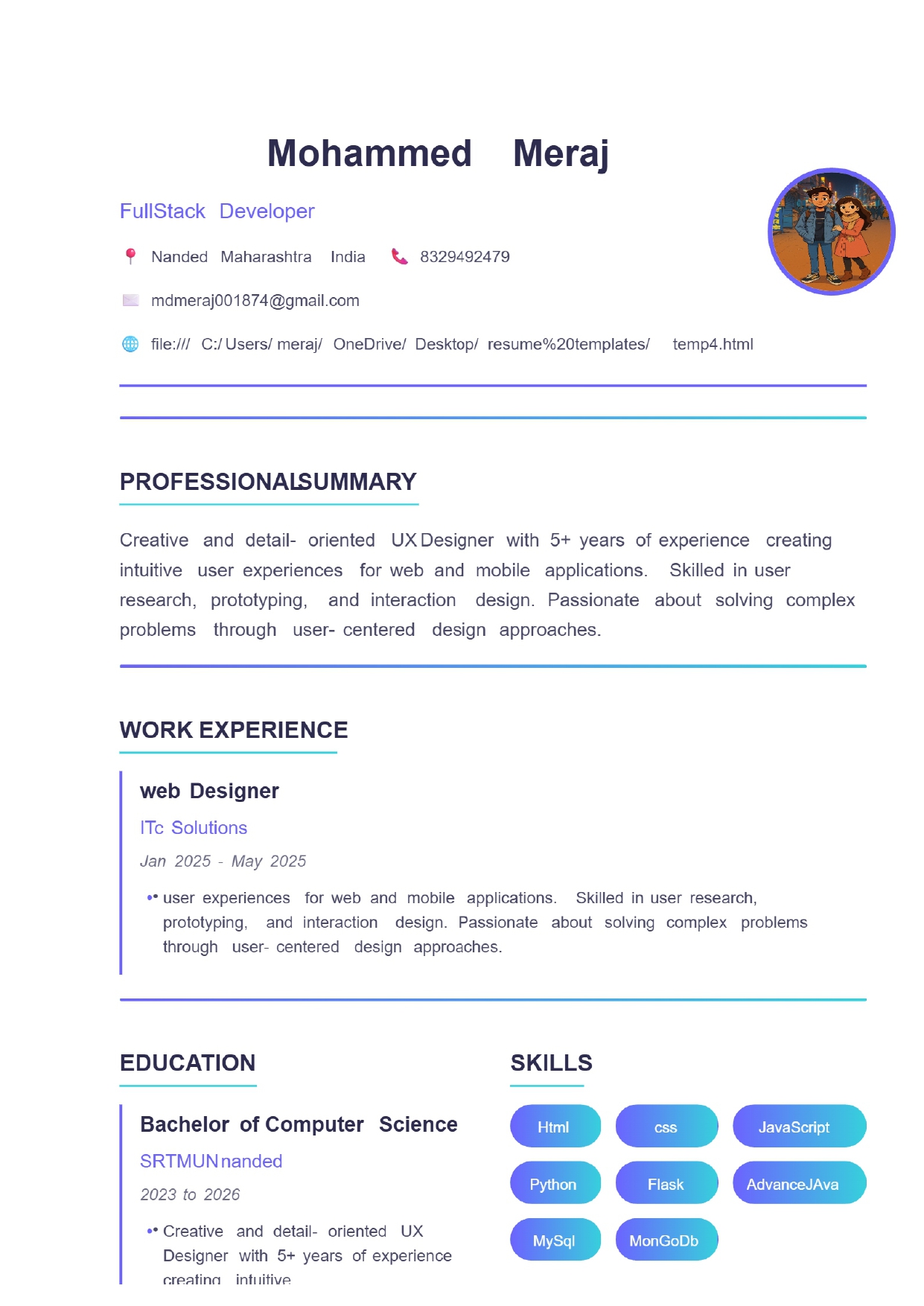 Professional Template