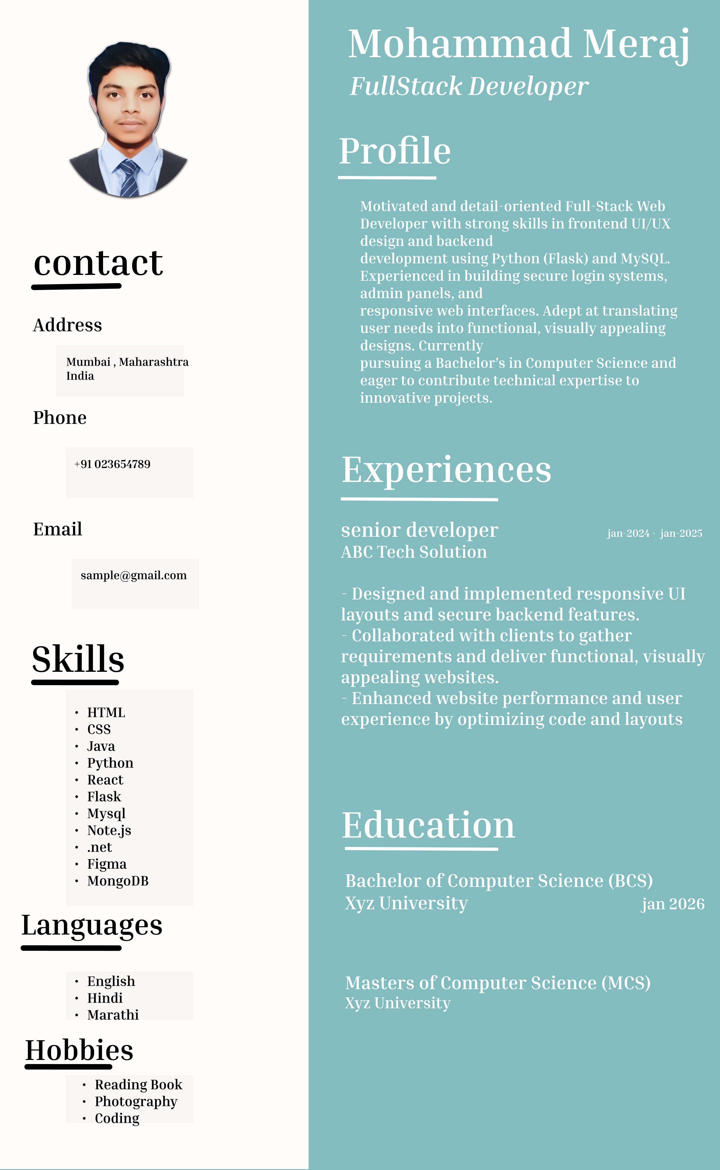 Modern Professional Template